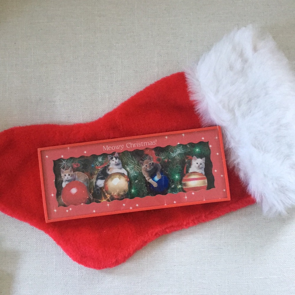 Meowy Christmas 3D Frame